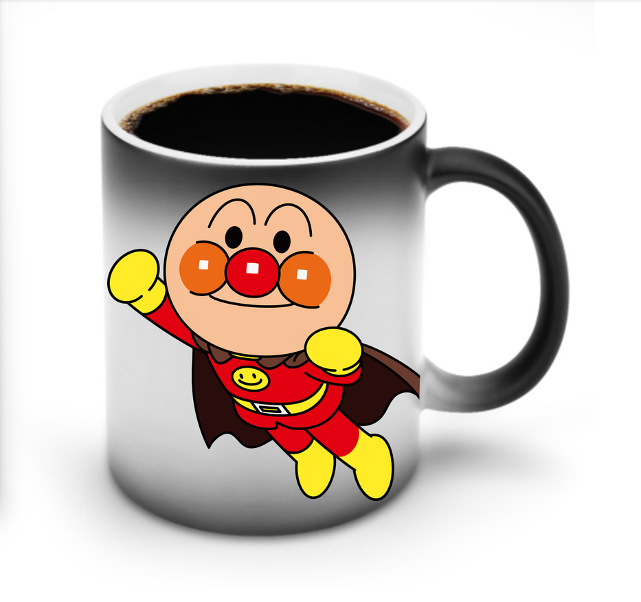 （画像用） アンパンマン Anpanman 温度変色マグカップ