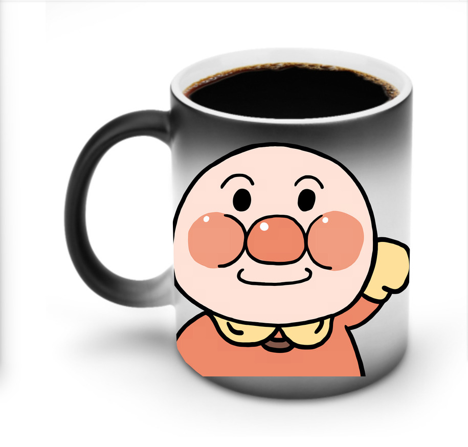 （画像用） アンパンマン Anpanman 温度変色マグカップ