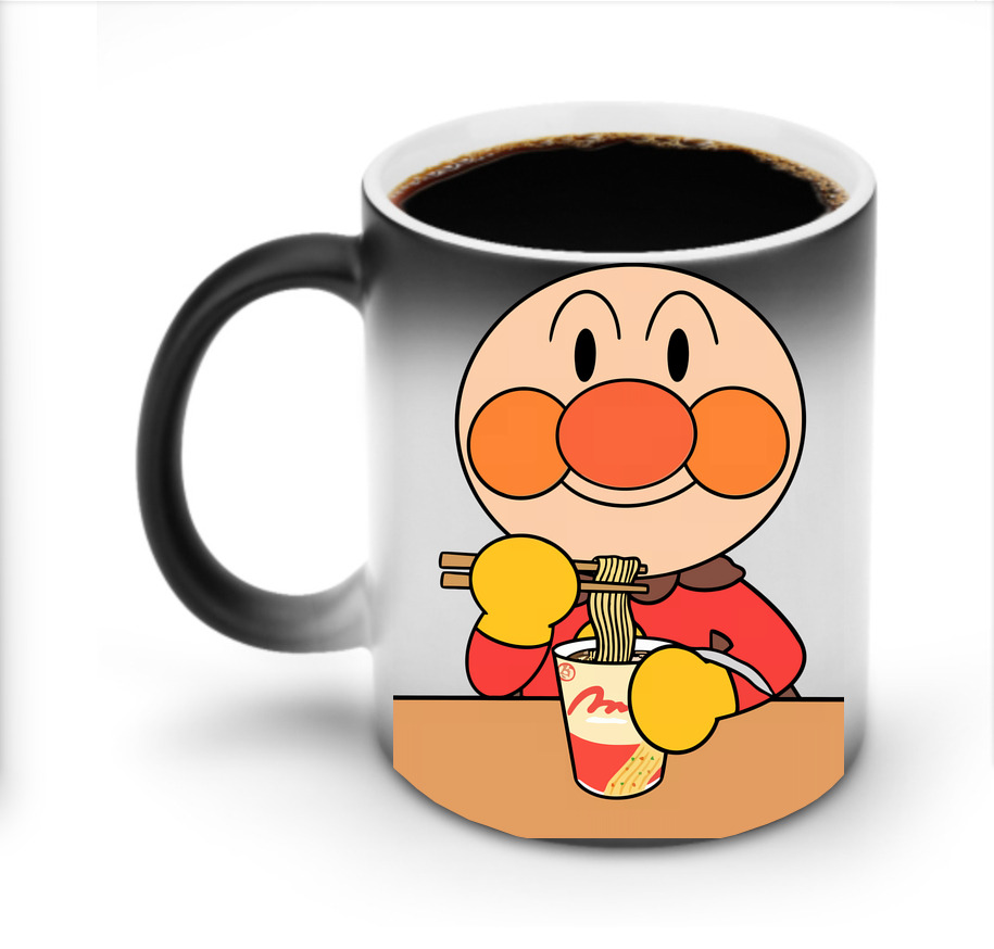 （画像用） アンパンマン Anpanman 温度変色マグカップ