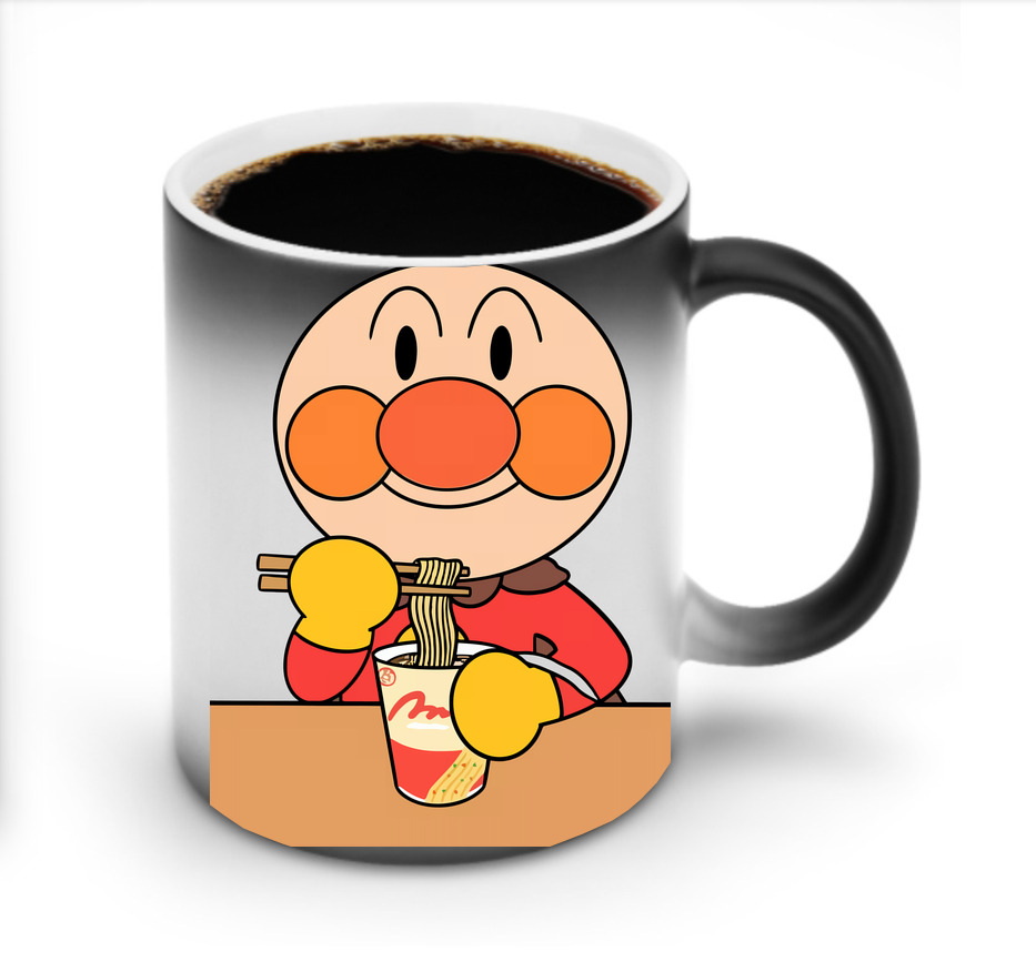 （画像用） アンパンマン Anpanman 温度変色マグカップ