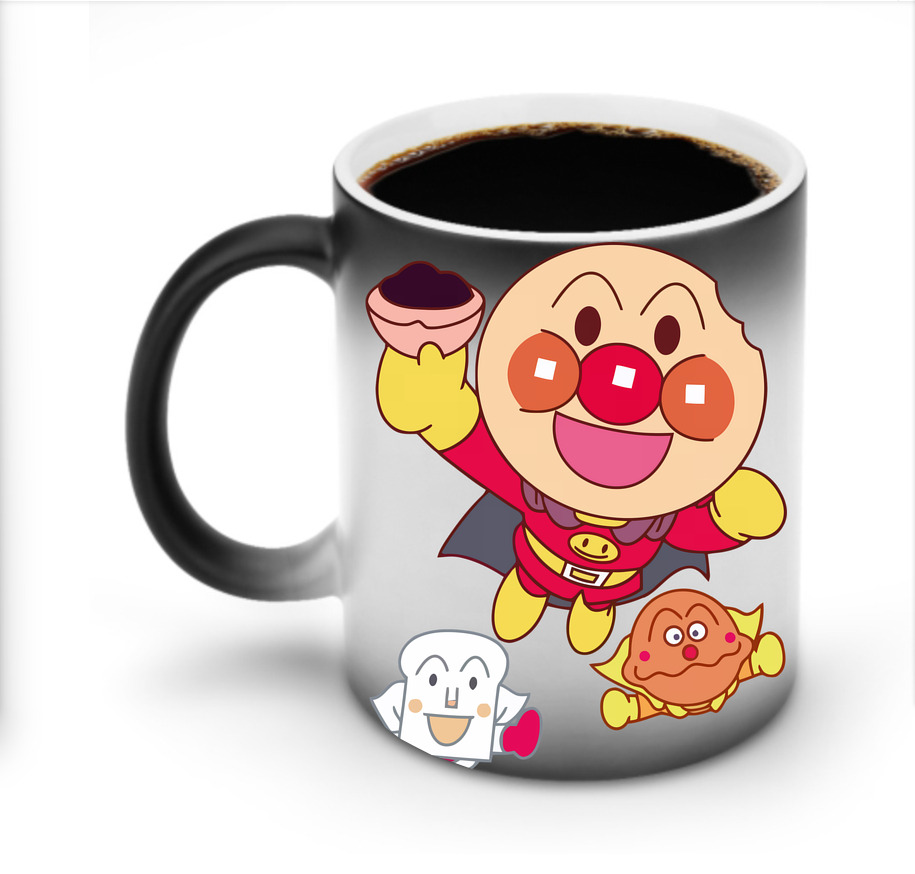 （画像用） アンパンマン Anpanman 温度変色マグカップ