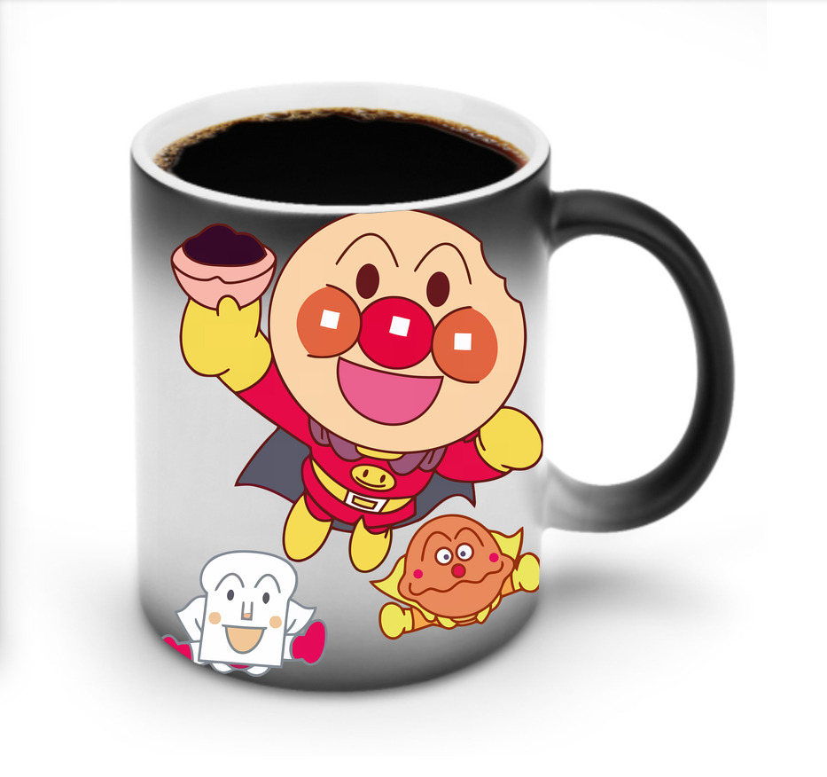 （画像用） アンパンマン Anpanman 温度変色マグカップ