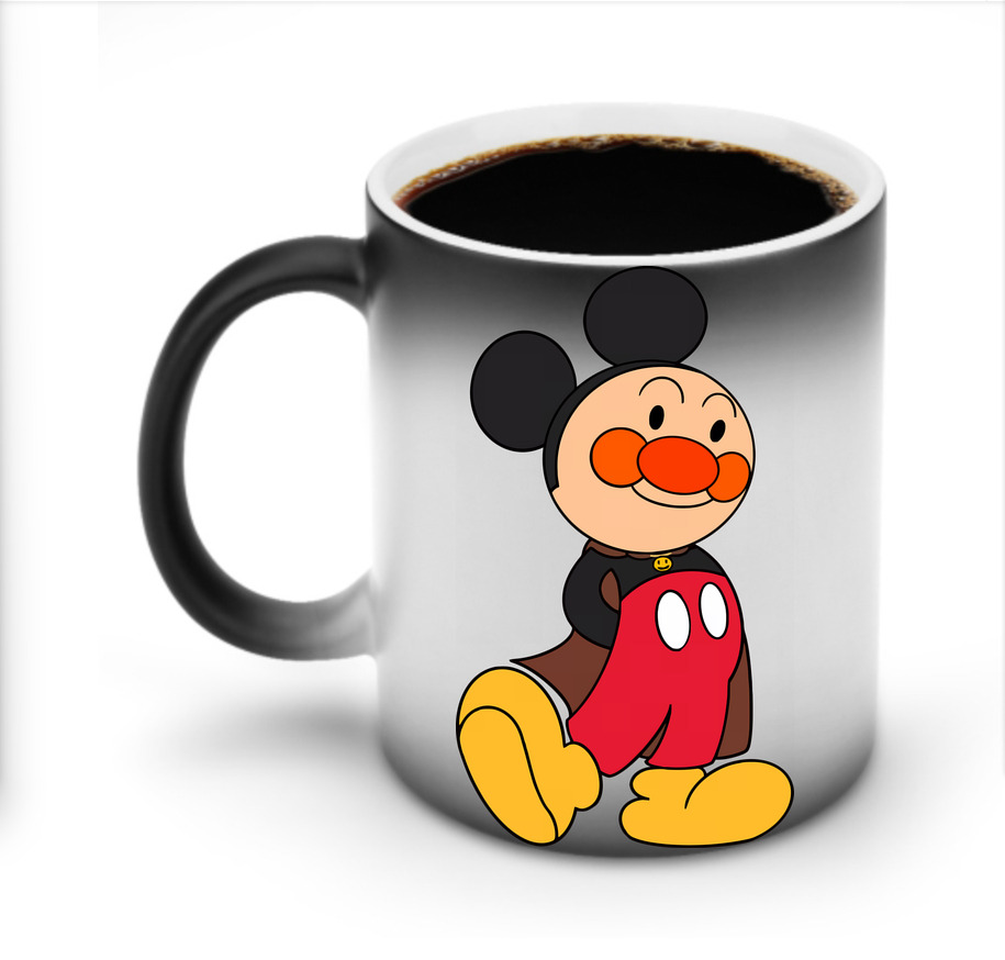 （画像用） アンパンマン Anpanman 温度変色マグカップ