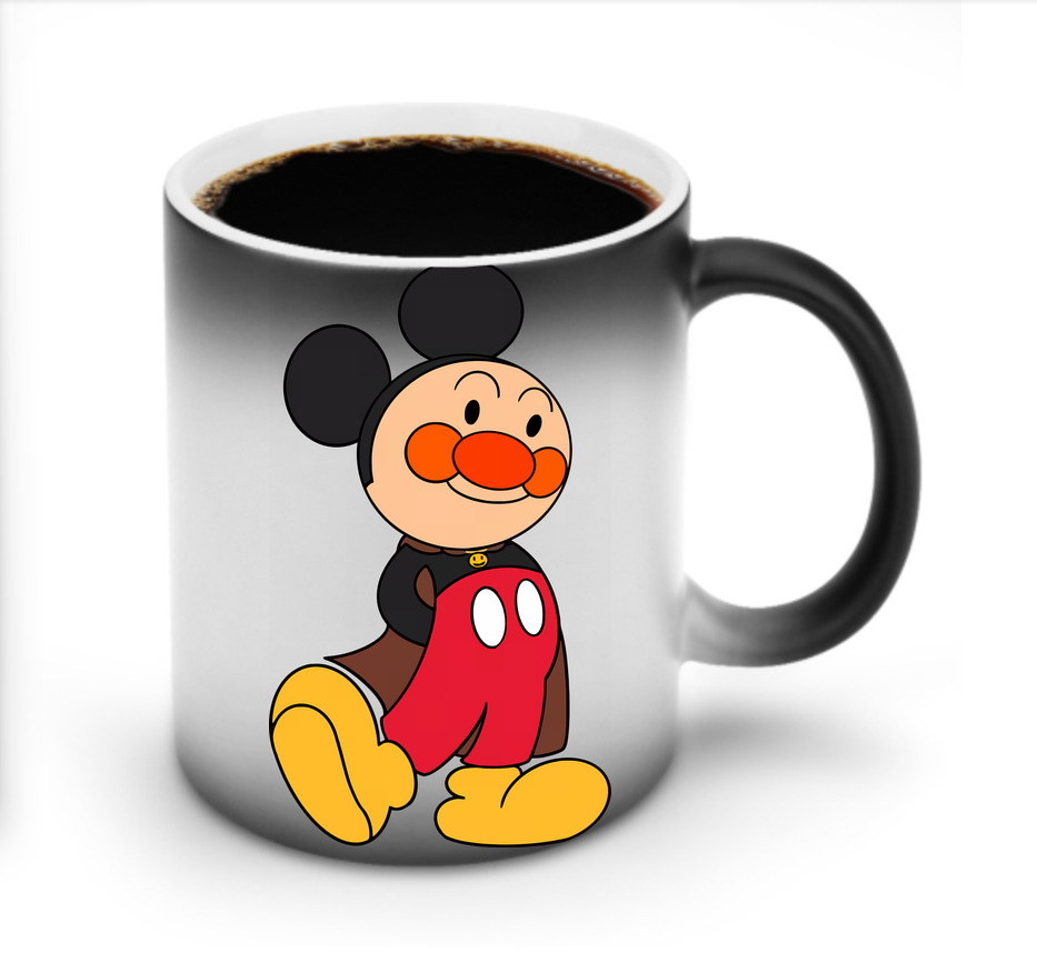 （画像用） アンパンマン Anpanman 温度変色マグカップ