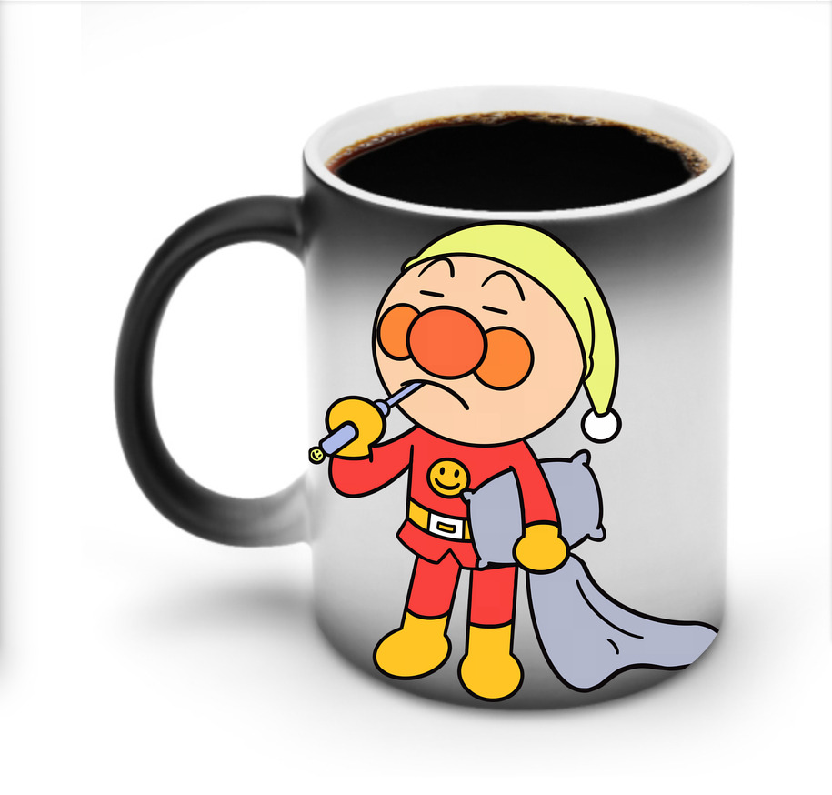 （画像用） アンパンマン Anpanman 温度変色マグカップ