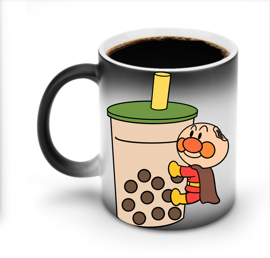 （画像用） アンパンマン Anpanman 温度変色マグカップ