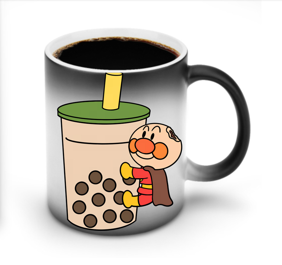（画像用） アンパンマン Anpanman 温度変色マグカップ