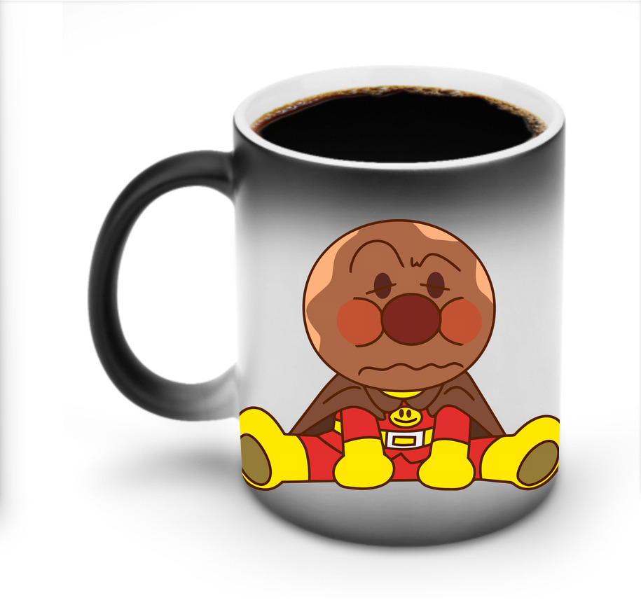 （画像用） アンパンマン Anpanman 温度変色マグカップ