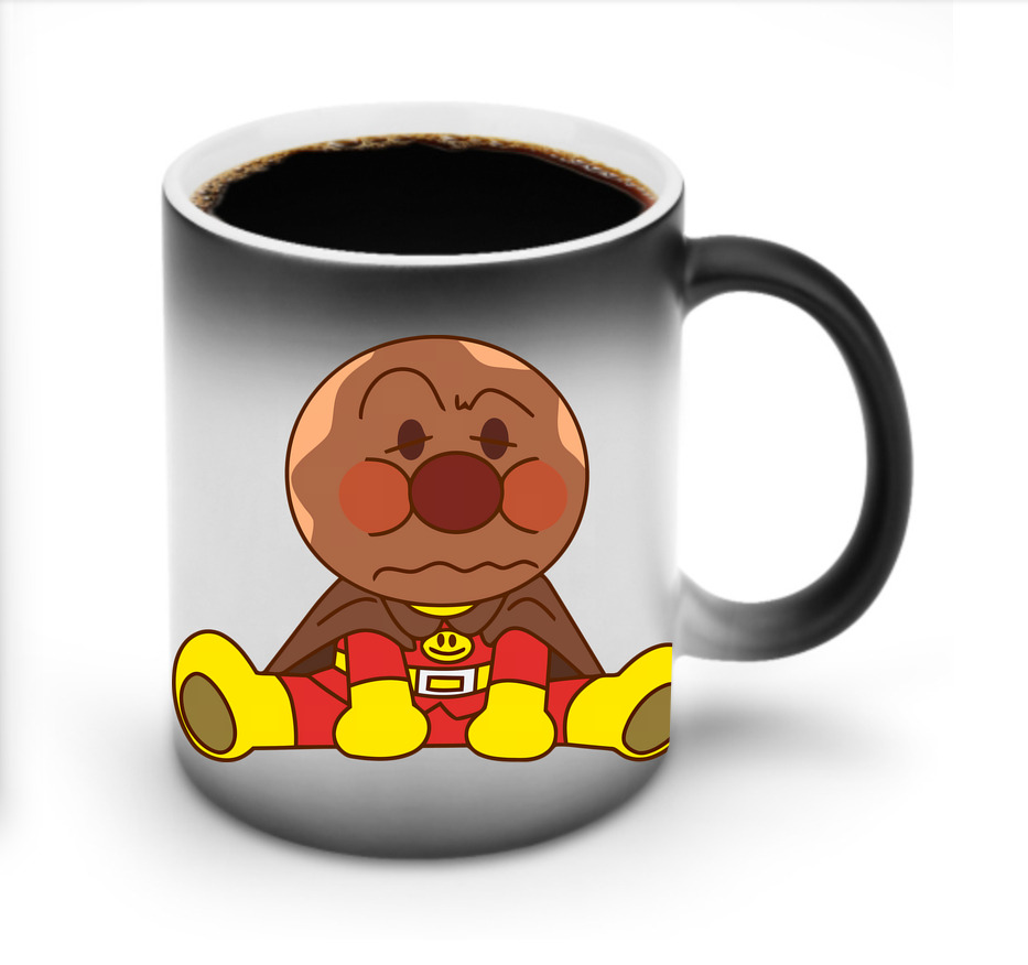 （画像用） アンパンマン Anpanman 温度変色マグカップ
