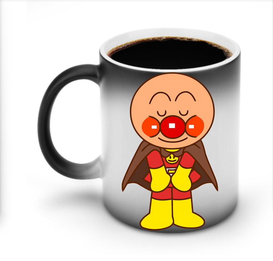 （画像用） アンパンマン Anpanman 温度変色マグカップ