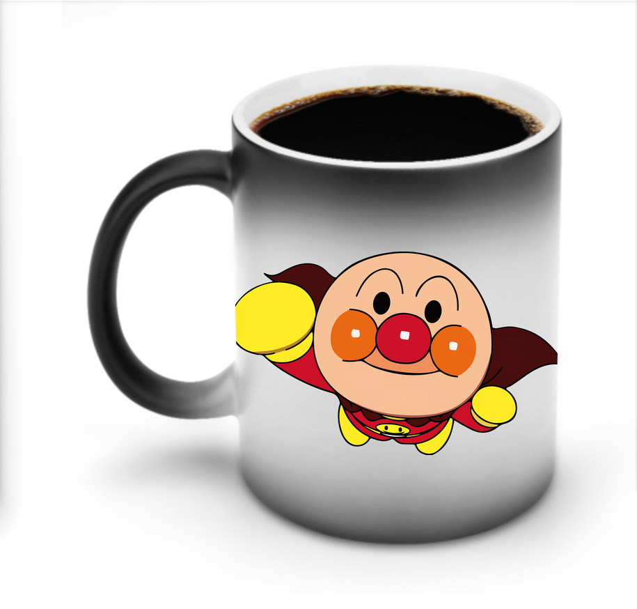 （画像用） アンパンマン Anpanman 温度変色マグカップ