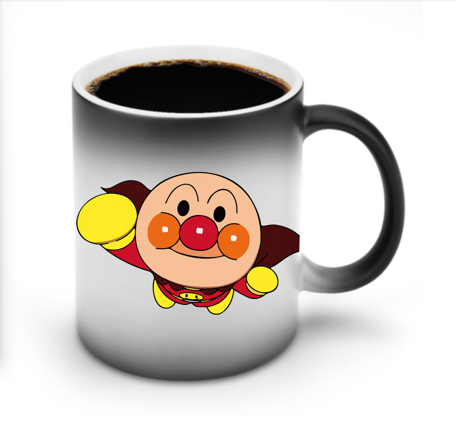 （画像用） アンパンマン Anpanman 温度変色マグカップ