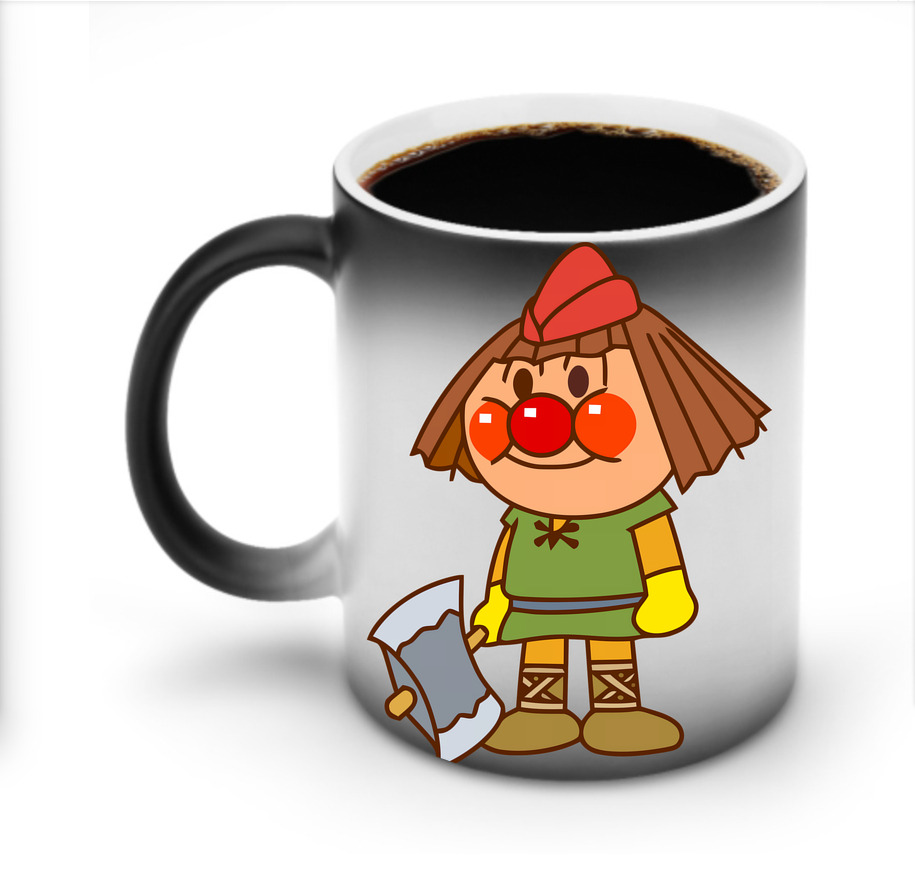 （画像用） アンパンマン Anpanman 温度変色マグカップ