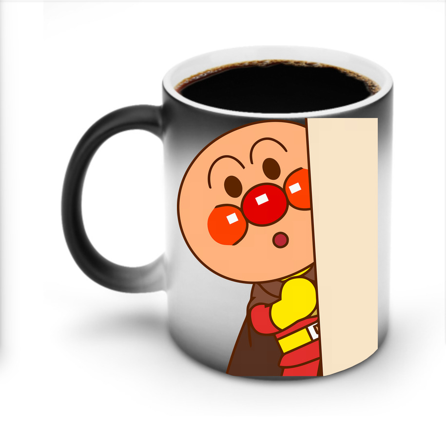 （画像用） アンパンマン Anpanman 温度変色マグカップ