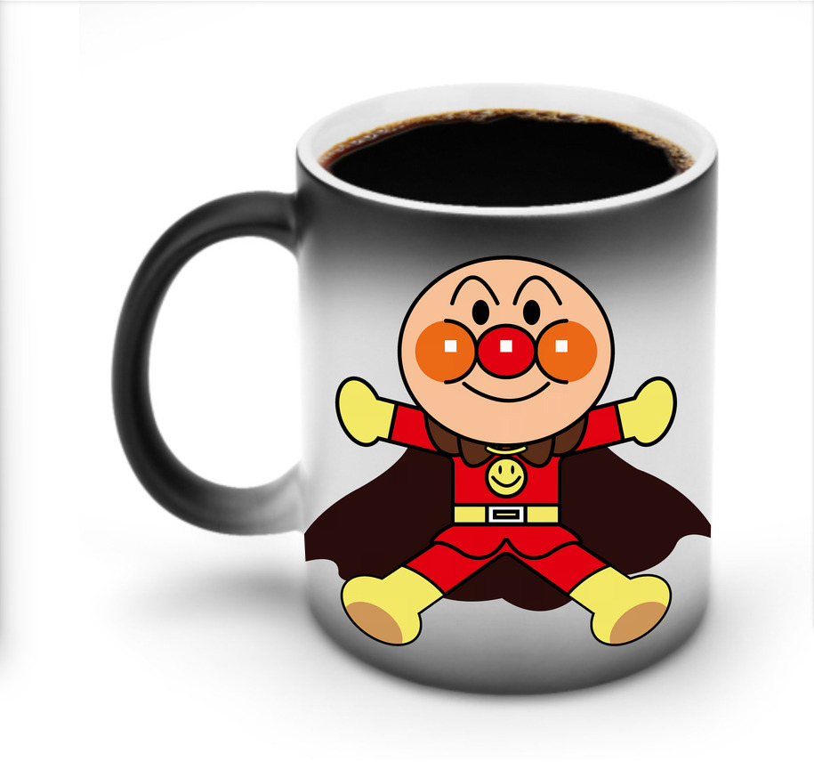 （画像用） アンパンマン Anpanman 温度変色マグカップ