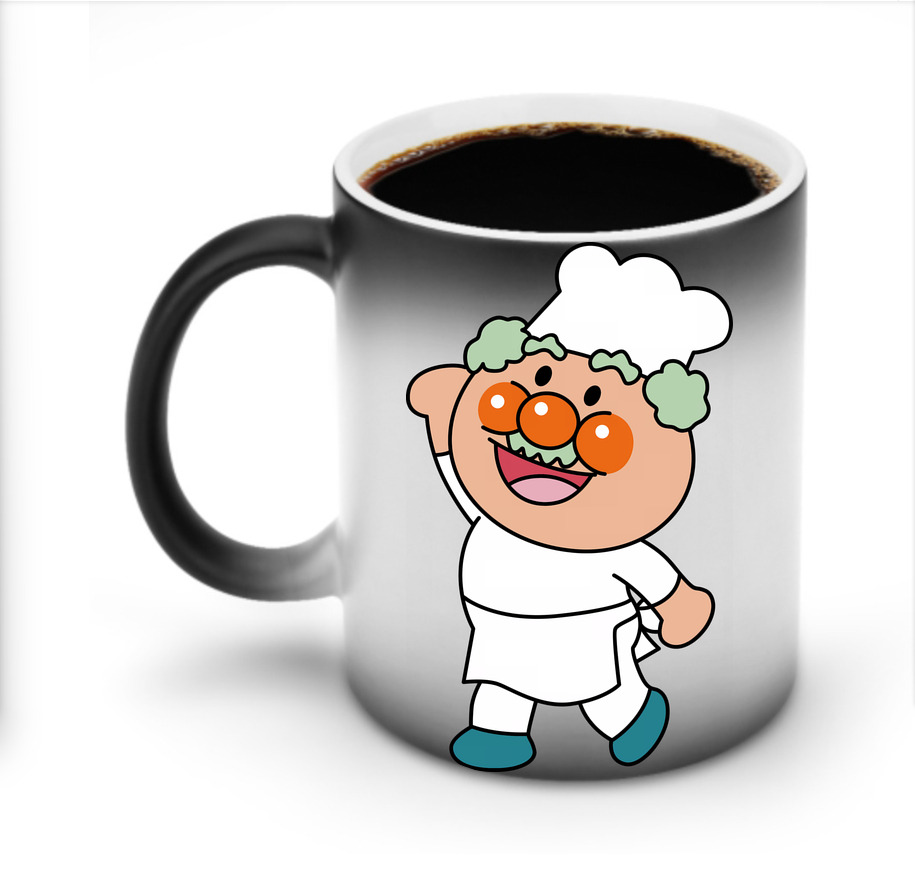（画像用） アンパンマン Anpanman 温度変色マグカップ