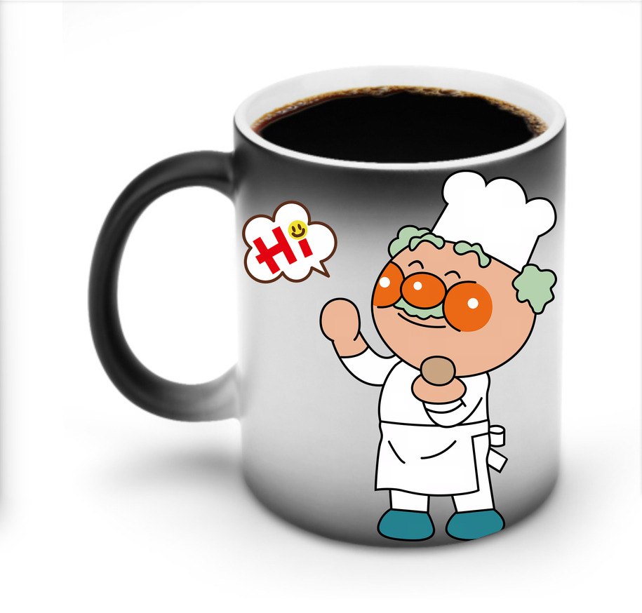 （画像用） アンパンマン Anpanman 温度変色マグカップ