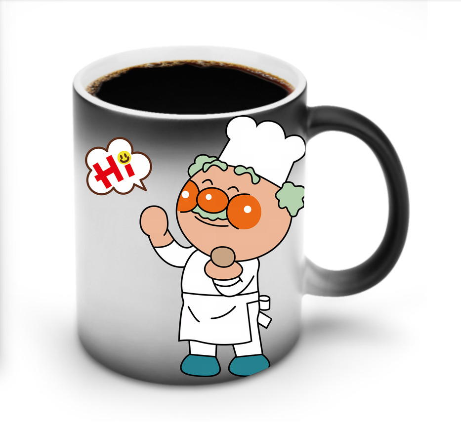 （画像用） アンパンマン Anpanman 温度変色マグカップ
