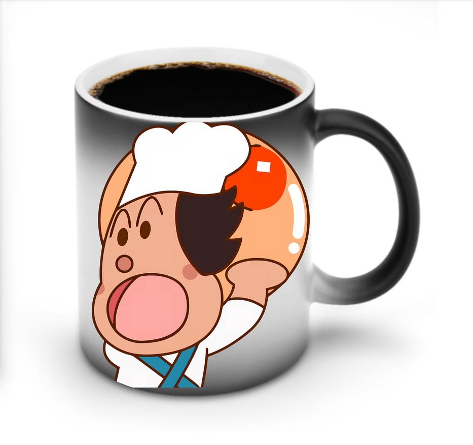 （画像用） アンパンマン Anpanman 温度変色マグカップ