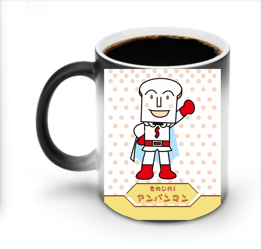 （画像用） アンパンマン Anpanman 温度変色マグカップ
