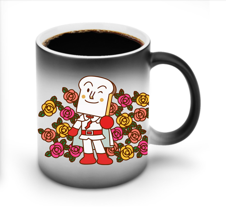 （画像用） アンパンマン Anpanman 温度変色マグカップ