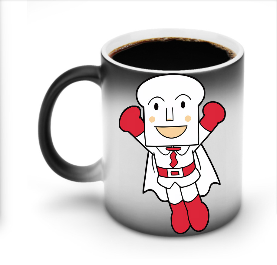 （画像用） アンパンマン Anpanman 温度変色マグカップ