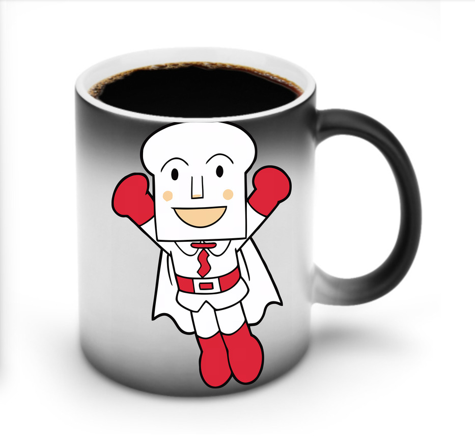（画像用） アンパンマン Anpanman 温度変色マグカップ