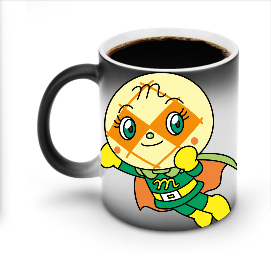 （画像用） アンパンマン Anpanman 温度変色マグカップ