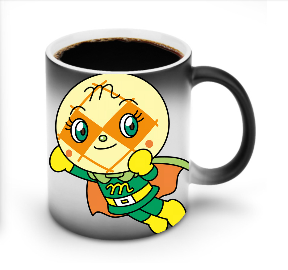（画像用） アンパンマン Anpanman 温度変色マグカップ