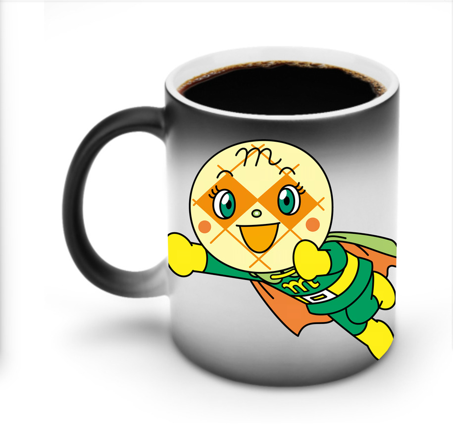 （画像用） アンパンマン Anpanman 温度変色マグカップ