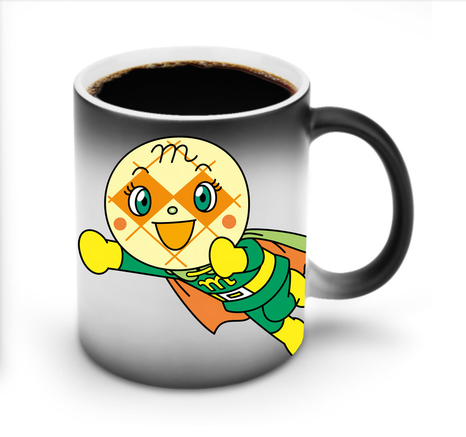 （画像用） アンパンマン Anpanman 温度変色マグカップ