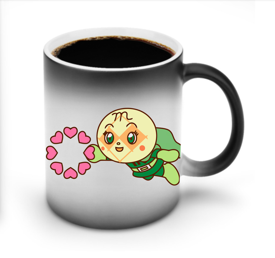 （画像用） アンパンマン Anpanman 温度変色マグカップ