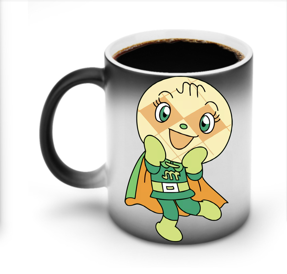 （画像用） アンパンマン Anpanman 温度変色マグカップ