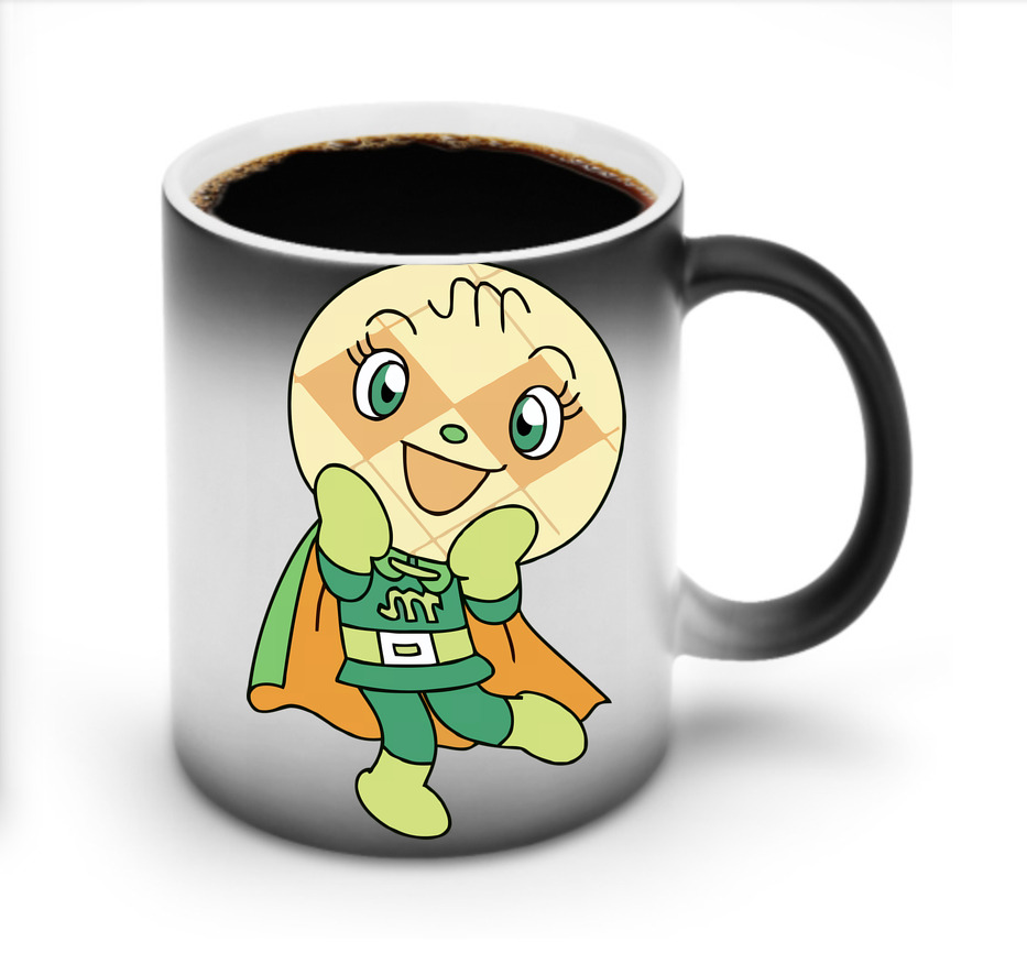 （画像用） アンパンマン Anpanman 温度変色マグカップ