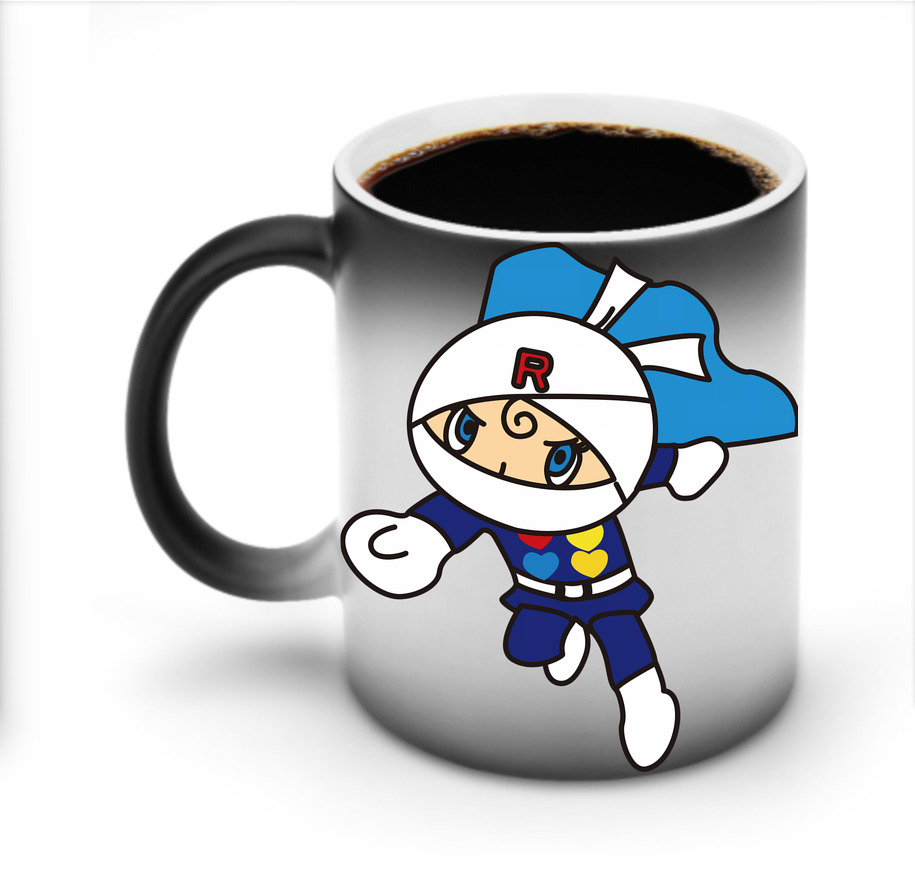 （画像用） アンパンマン Anpanman 温度変色マグカップ