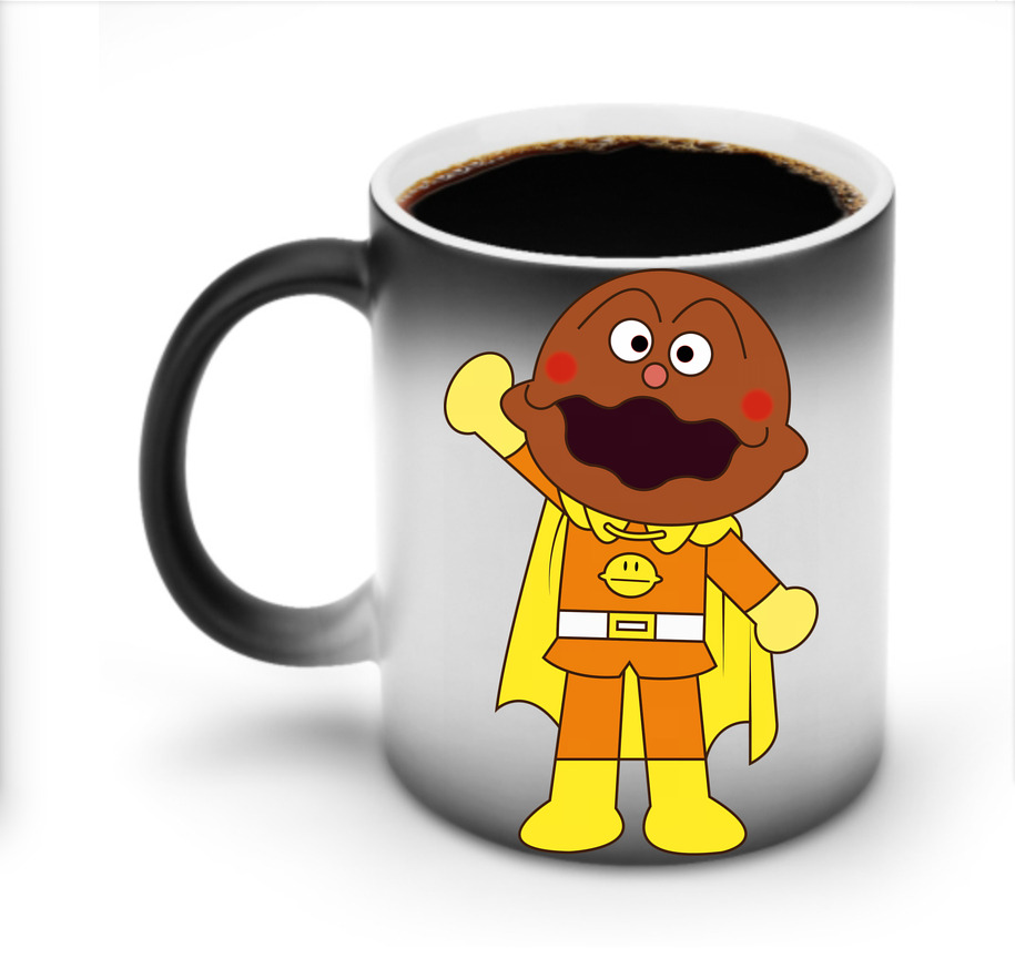 （画像用） アンパンマン Anpanman 温度変色マグカップ