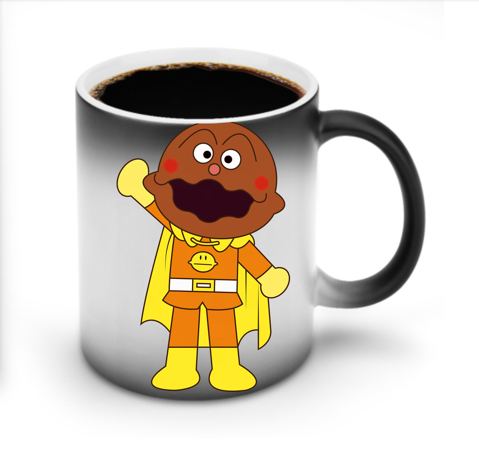 （画像用） アンパンマン Anpanman 温度変色マグカップ