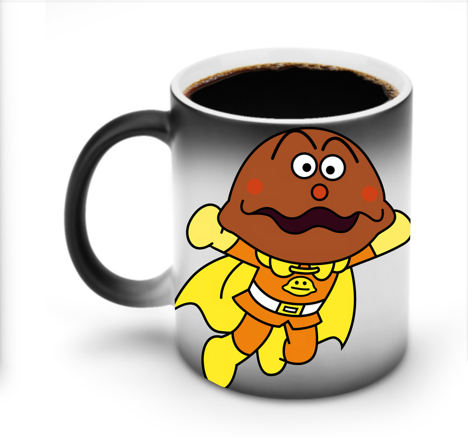 （画像用） アンパンマン Anpanman 温度変色マグカップ