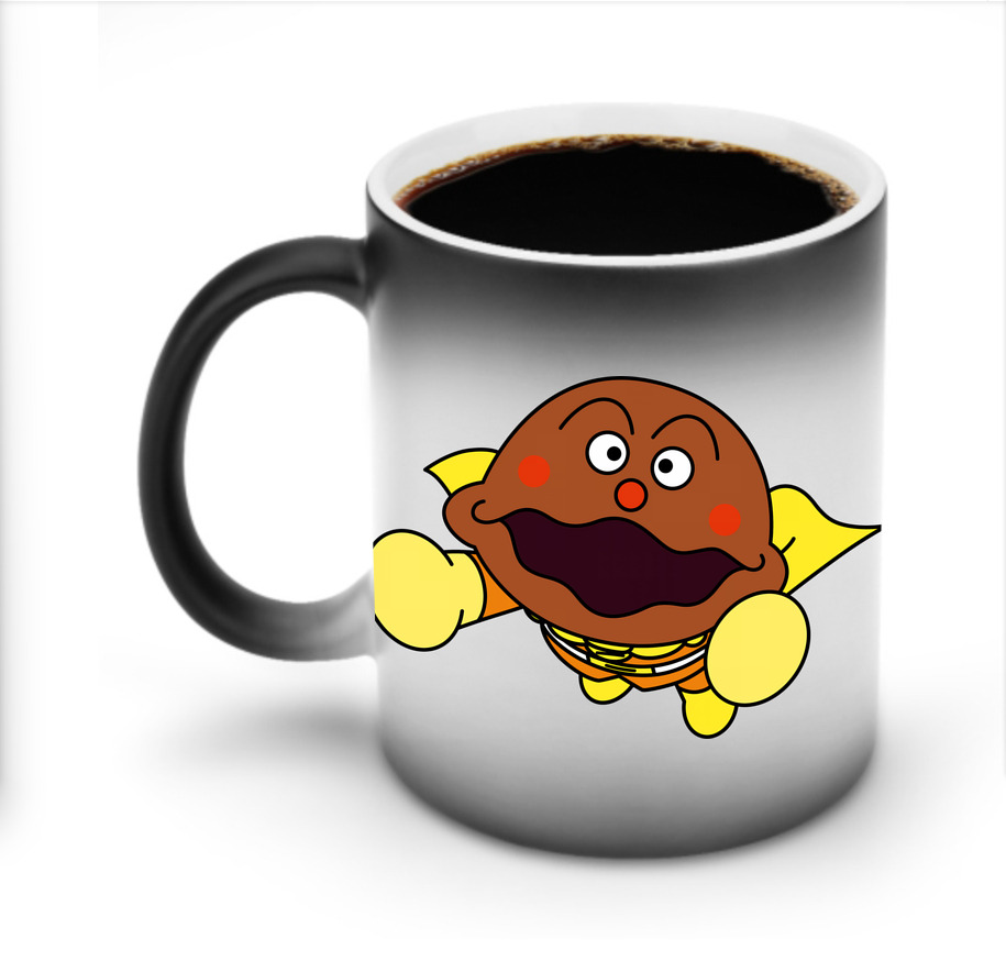（画像用） アンパンマン Anpanman 温度変色マグカップ