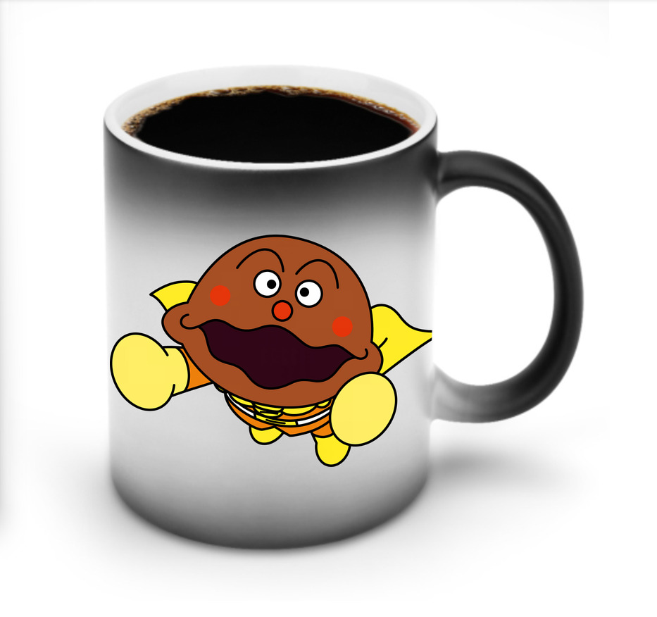 （画像用） アンパンマン Anpanman 温度変色マグカップ