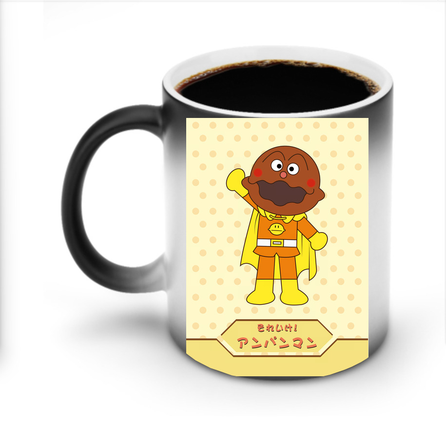 （画像用） アンパンマン Anpanman 温度変色マグカップ