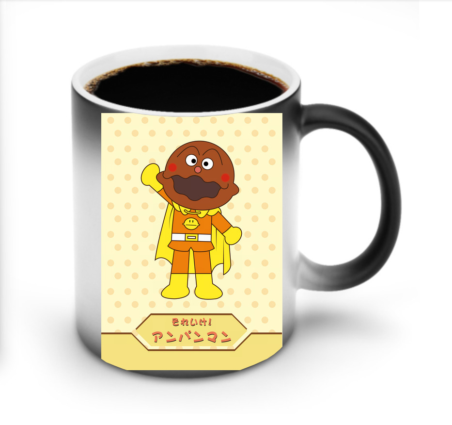 （画像用） アンパンマン Anpanman 温度変色マグカップ