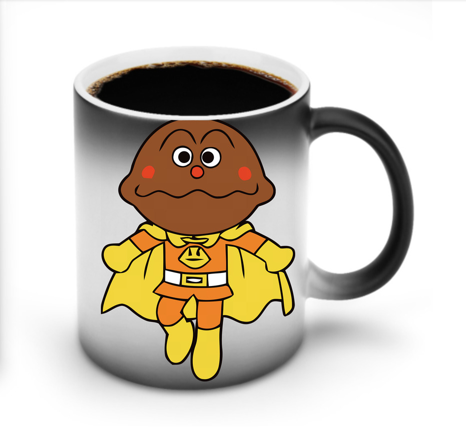 （画像用） アンパンマン Anpanman 温度変色マグカップ