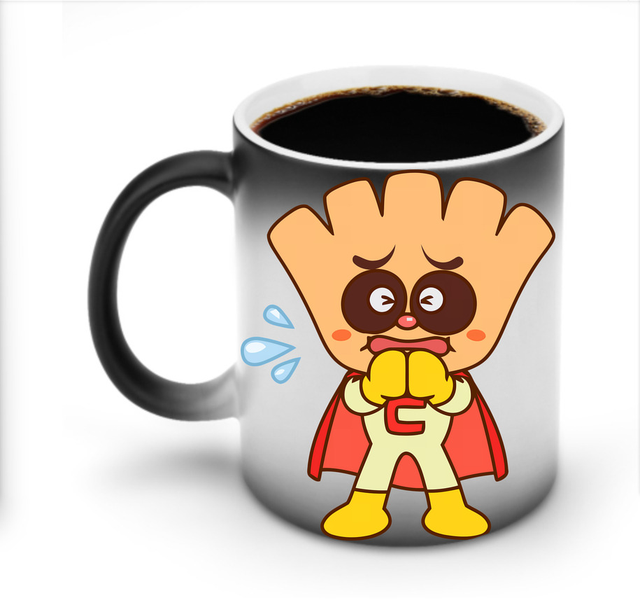 （画像用） アンパンマン Anpanman 温度変色マグカップ