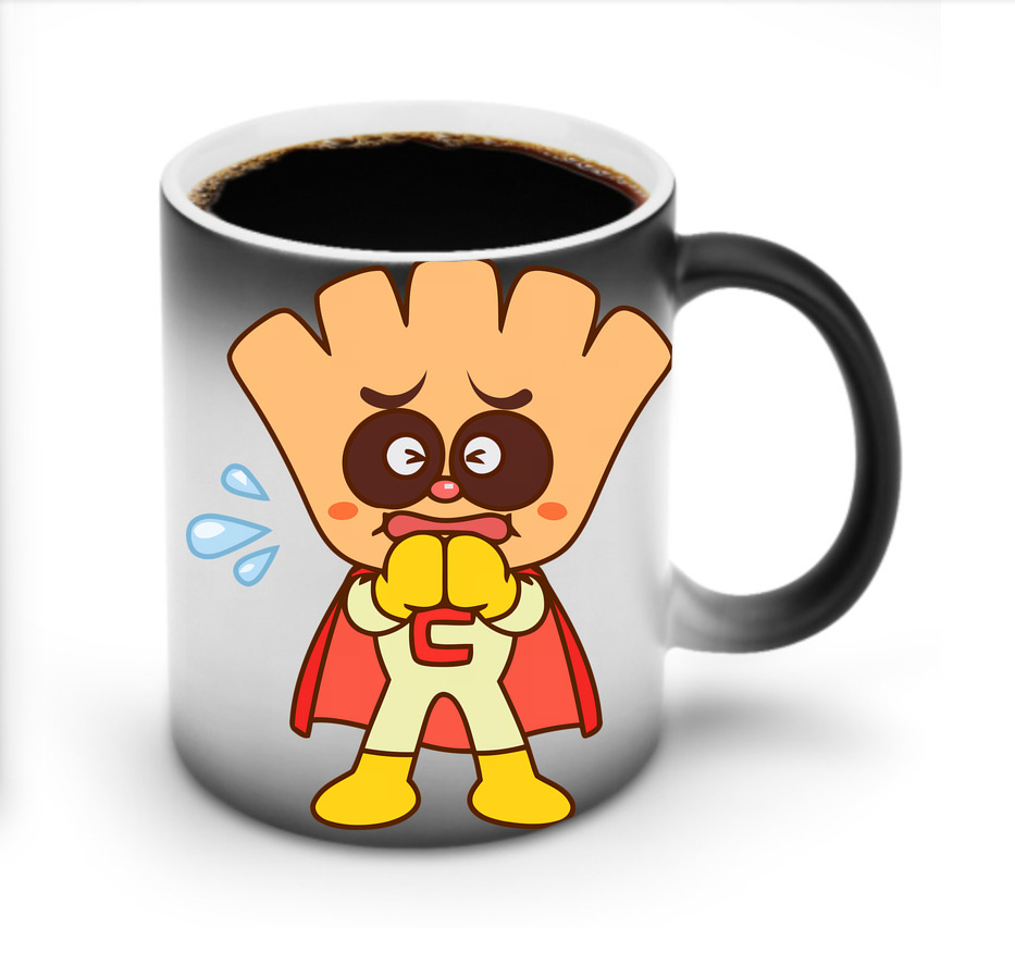 （画像用） アンパンマン Anpanman 温度変色マグカップ