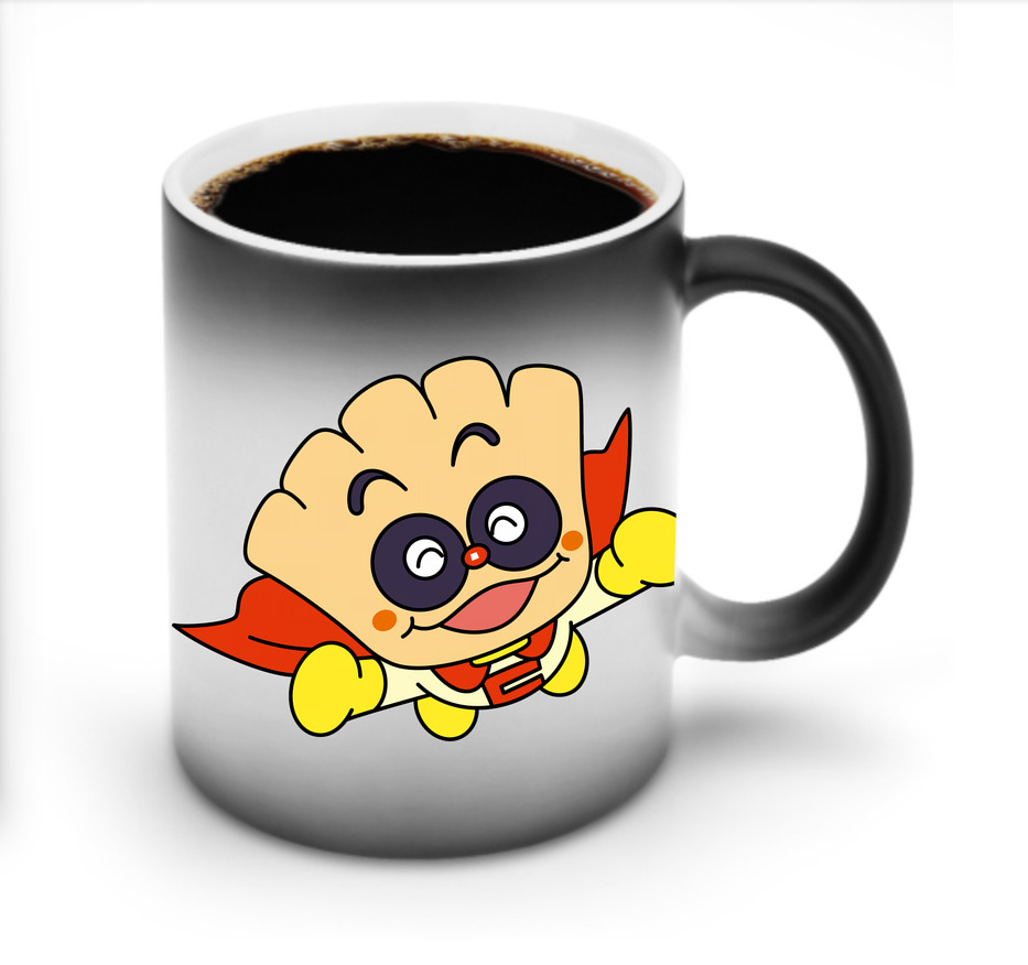 （画像用） アンパンマン Anpanman 温度変色マグカップ