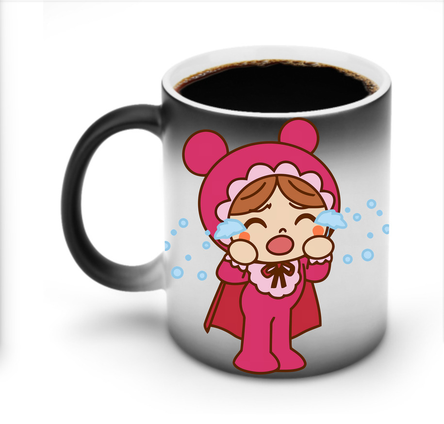 （画像用） アンパンマン Anpanman 温度変色マグカップ