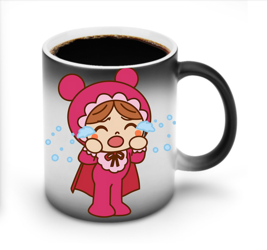 （画像用） アンパンマン Anpanman 温度変色マグカップ