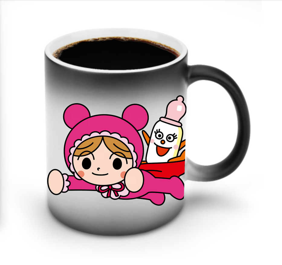 （画像用） アンパンマン Anpanman 温度変色マグカップ