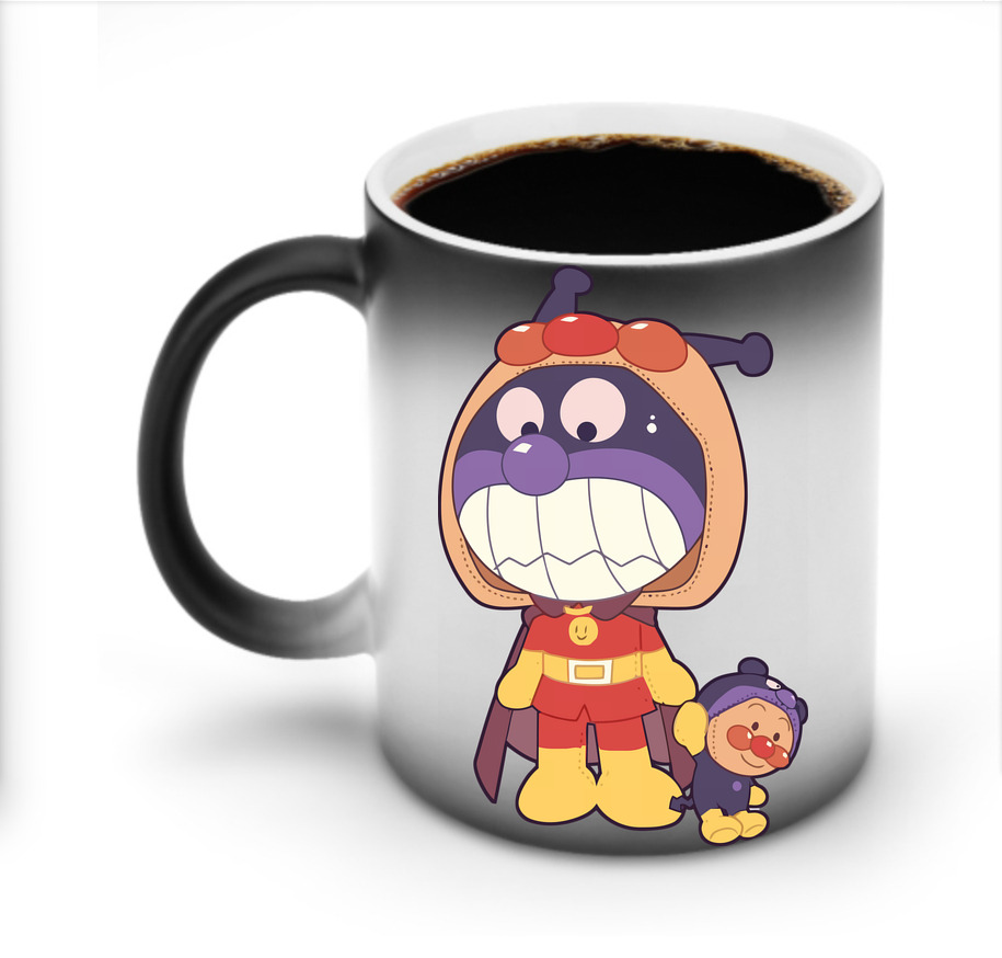 （画像用） アンパンマン Anpanman 温度変色マグカップ